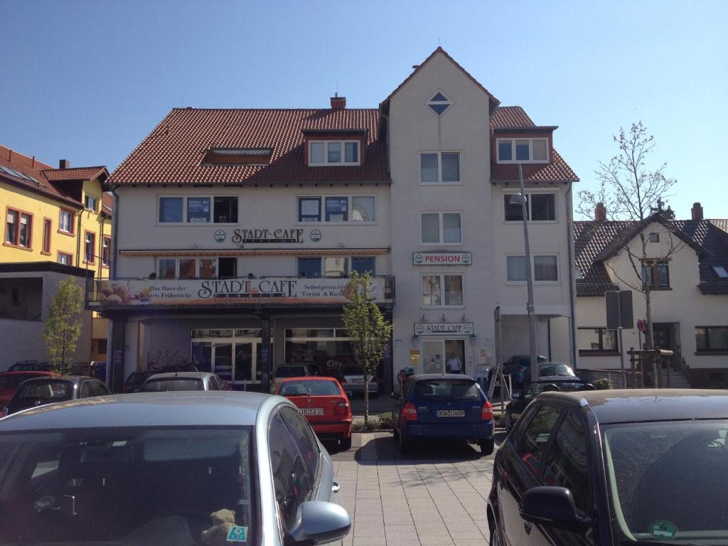 StadtCafé Pension Grünstadt Esterno foto